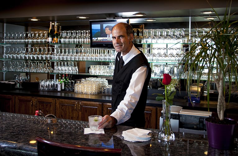 The Pioneer Club | About Our Club | Tony at the Bar